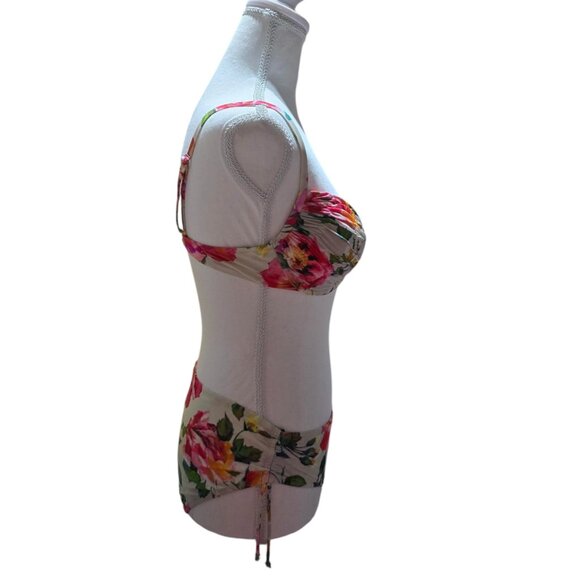 Maryan Mehlhorn Rose Floral Bikini Adjustable Straps - Picture 4 of 4